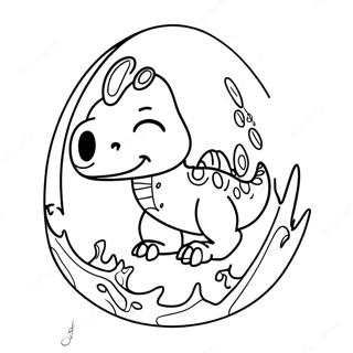 Page A Colorier Oeuf De Dino 46943-39068