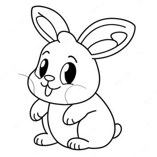 Page A Colorier De Jolis Cream Le Lapin 47004-39121