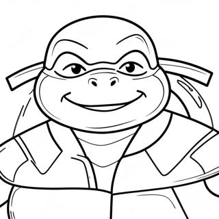 Page A Colorier Du Visage Des Tortues Ninja 47023-39126