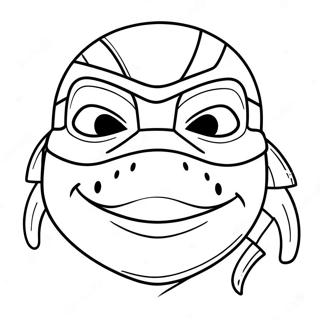 Page A Colorier Du Visage Des Tortues Ninja 47023-39127