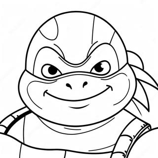 Page A Colorier Du Visage Drole Des Tortues Ninja 47024-39133