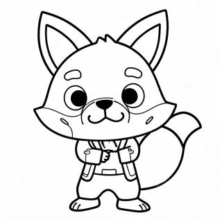 Page A Colorier Daggretsuko 47093-39184