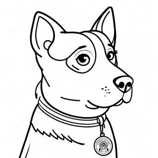 Page A Colorier De Chien Dassistance 47113-39198