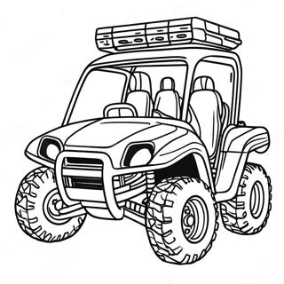 Page A Colorier De Vehicule Tout Terrain Cool 4722-3797