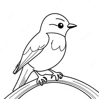 Page A Colorier Oiseau Bleu 47233-39299