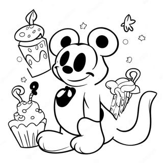 Page A Colorier Anniversaire Disney 47273-39343