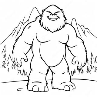 Abominable Pages À Colorier