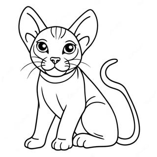 Page A Colorier Chat Sphynx 47383-39430