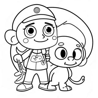 Page A Colorier De Timmy Turner Et Cosmo 4742-3815