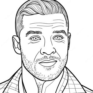 Page A Colorier De Justin Timberlake 47463-39482