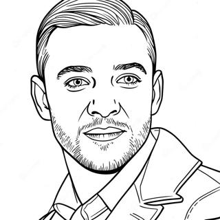 Page A Colorier De Justin Timberlake 47463-39483