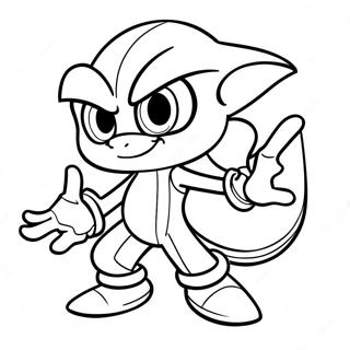 Page A Colorier Du Personnage Espio 47503-39516