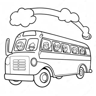 Page A Colorier Du Magic School Bus 4761-3828