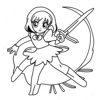 Page A Colorier Sailor Saturn En Action 47675-39649