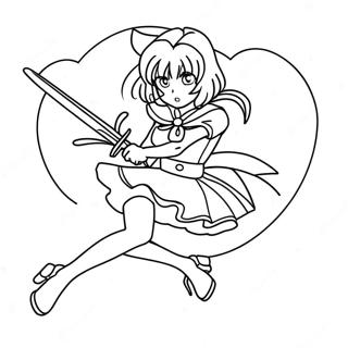 Page A Colorier Sailor Saturn En Action 47675-39650