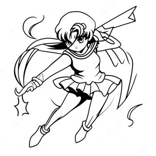 Page A Colorier Sailor Saturn En Action 47675-39651