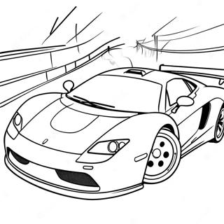 Page A Colorier De Voiture De Course Need For Speed 47694-39656