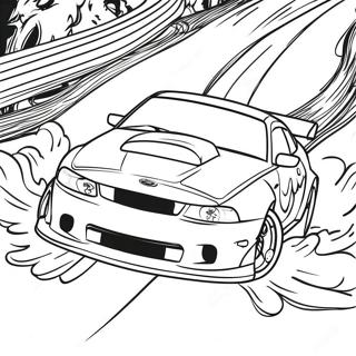 Page A Colorier De Voiture De Drift Need For Speed 47695-39659