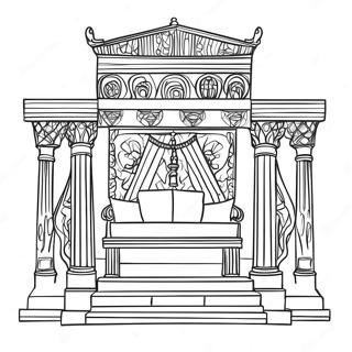 Page A Colorier Des Meubles Du Temple De Salomon 47724-39684