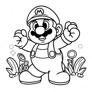 Page A Colorier Du Film Super Mario Bros 4781-3842