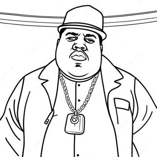 Biggie Smalls Pages À Colorier