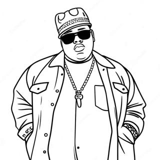 Page A Colorier Biggie Smalls 47824-39766