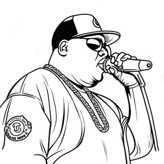 Page A Colorier Biggie Smalls 47824-39768