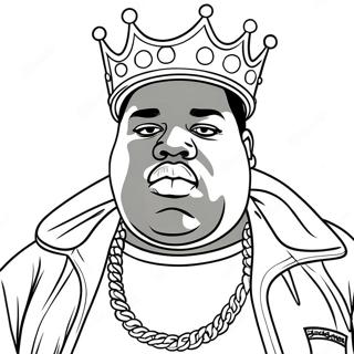 Biggie Smalls Pages À Colorier