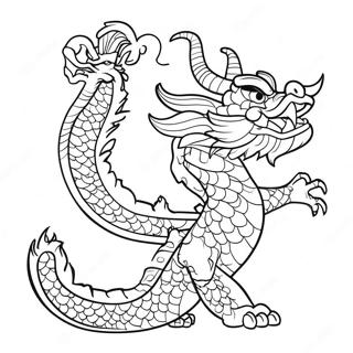 Page A Colorier Dragon Chinois 47865-39807