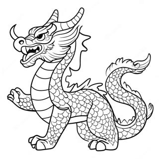 Page A Colorier Dragon Chinois 47865-39808