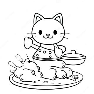 Page A Colorier Hello Kitty Cuisine 47884-39810