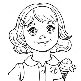 Page A Colorier Annie 47924-39843