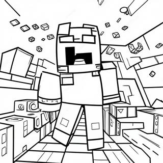 Page A Colorier Mathematiques Minecraft 47954-39861