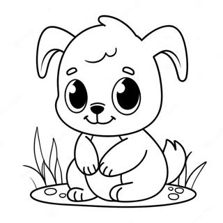 Page A Colorier Bebe Animaux Mignons 48015-39915