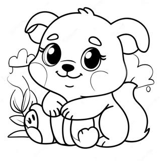 Page A Colorier Bebe Animaux Mignons 48015-39916