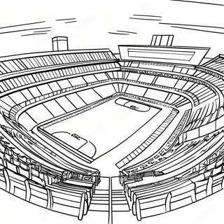 Page A Colorier Stade De Football 48064-39958