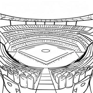 Page A Colorier Stade De Football Excitant Sous Les Lumieres 48065-39975