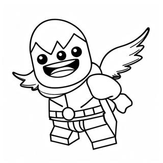 Lego Robin Pages À Colorier