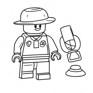 Page A Colorier De Personnage Lego 48234-40103