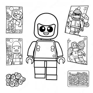 Page A Colorier De Personnage Lego 48234-40104