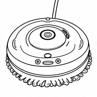 Page A Colorier De Roomba Mignon Avec Un Visage Souriant 48255-40114