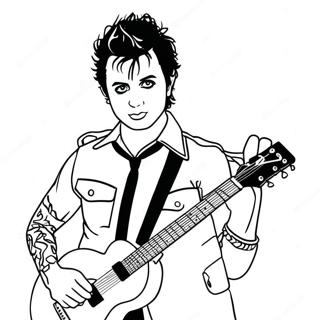 Page A Colorier De Green Day 48274-40127