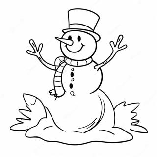 Page A Colorier Frosty 4831-3884