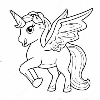 Page A Colorier De Pegacorn 48344-40174