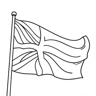 Page A Colorier Du Drapeau Chretien 48364-40184