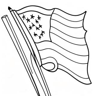 Page A Colorier Du Drapeau Chretien Colore 48365-40197