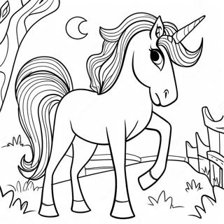 Page A Colorier De Lucky Le Cheval Spirit Untamed 48415-40240