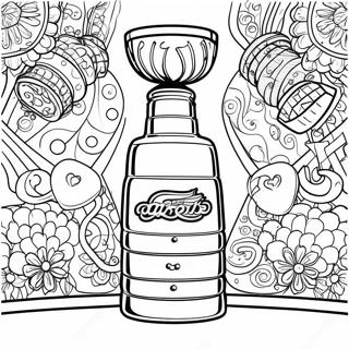 Page A Colorier De La Coupe Stanley 4841-3890