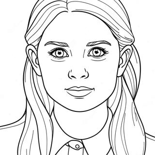 Ginny Weasley Pages À Colorier