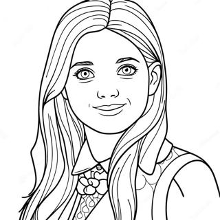 Page A Colorier Ginny Weasley 48454-40262